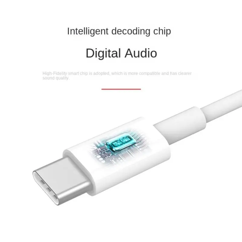 Type-C To 3.5mm Auxiliary Stereo Audio Adapter, 1M Type-C Audio Cable, Suitable For Android Type-C Mobile Phone, Headphone, Portable 7
