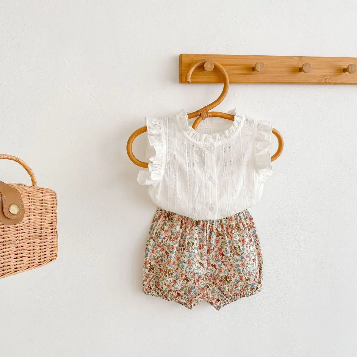BABYSHWN - Mi Hee set top + pants | set baju + celana bayi