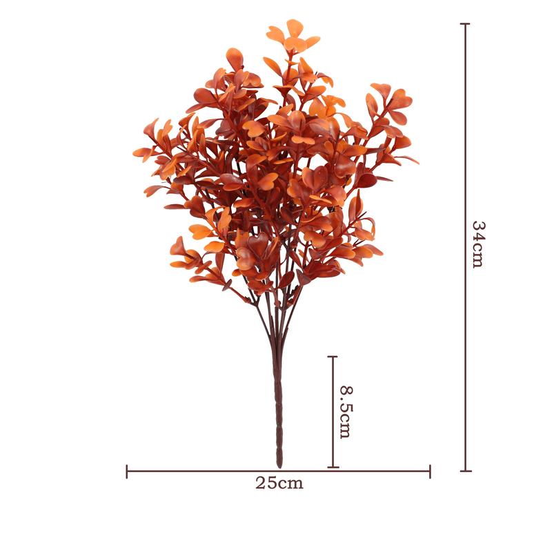 Product Introduction of Artificial Fall Flowers Outdoor UV Resistant Greenery Shrubs Plant for Thanksgiving Festival Wedding Home Decoration Fake Flower 9