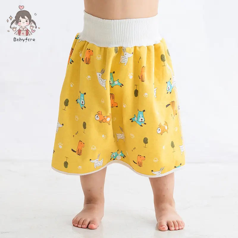 Váy chống thấm nước tã trẻ Em Bé quần nước tiểu chống rò rỉ cho trẻ Sơ Sinh tã vải, thích hợp cho em bé, vật liệu làm đầy nhà vệ sinh trên giường, thực hành đào tạo bô 0
