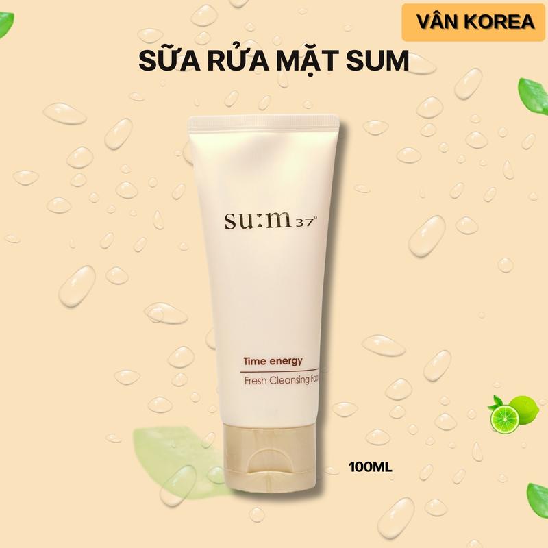 M06.( Tuýp 100ml ) Sữa Rửa Mặt SUM Losec- Skincare Dịu nhẹ, sạch sâu, an toàn cho mọi loại da Nữ Women