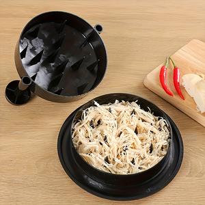 1pc Desmenuzador de pollo multifuncional, herramienta para desmenuzar el pecho de pollo, gadget de cocina para desmenuzar y preparar carne de manera fácil