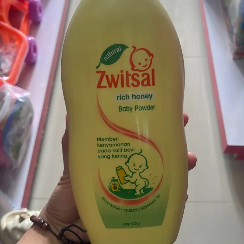 ZWITSAL BABY POWDER SOFT FLORAL DAN RICH HONEY 300gr 1