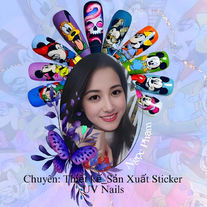 Sticker Nails Ngoc Pham