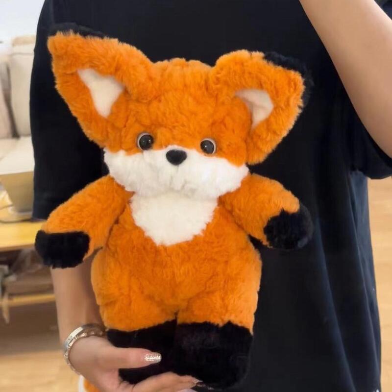Good Night Fox Little Three Things Set Super Cute Good Night Plush Toy Ragdoll Fox Sleeping Doll Girl Gift Birthday Children 7