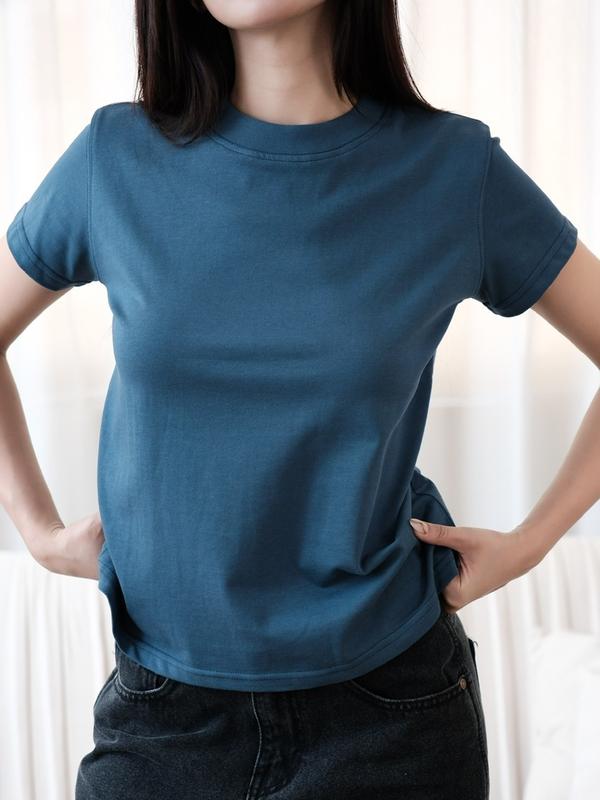 MÌ - ÁO THUN TRƠN ANI - ANI BASIC TOP 3