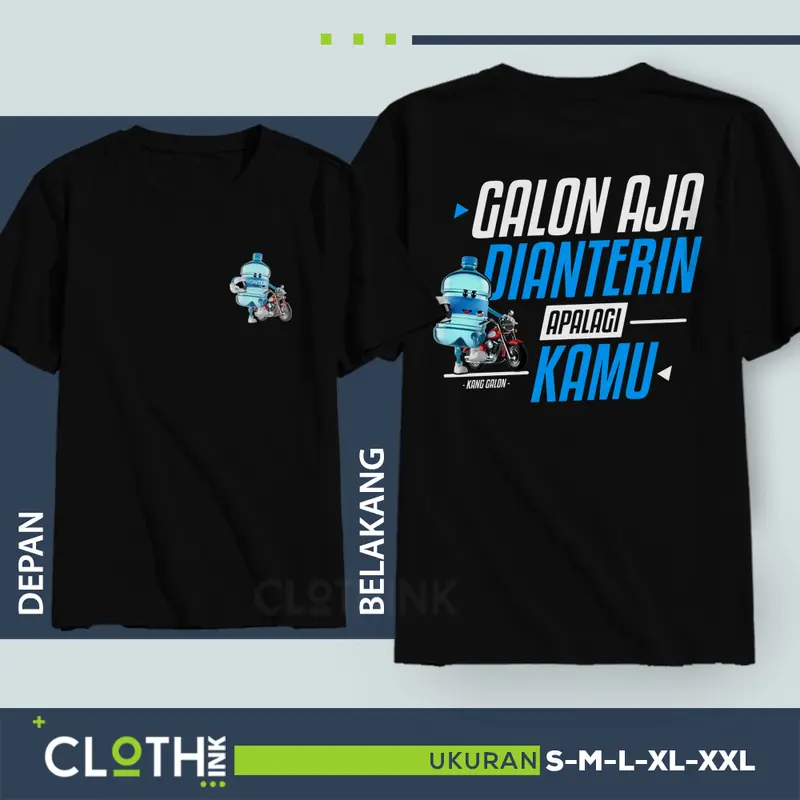 Kaos Tukang Galon kaos kata galon depo air 3