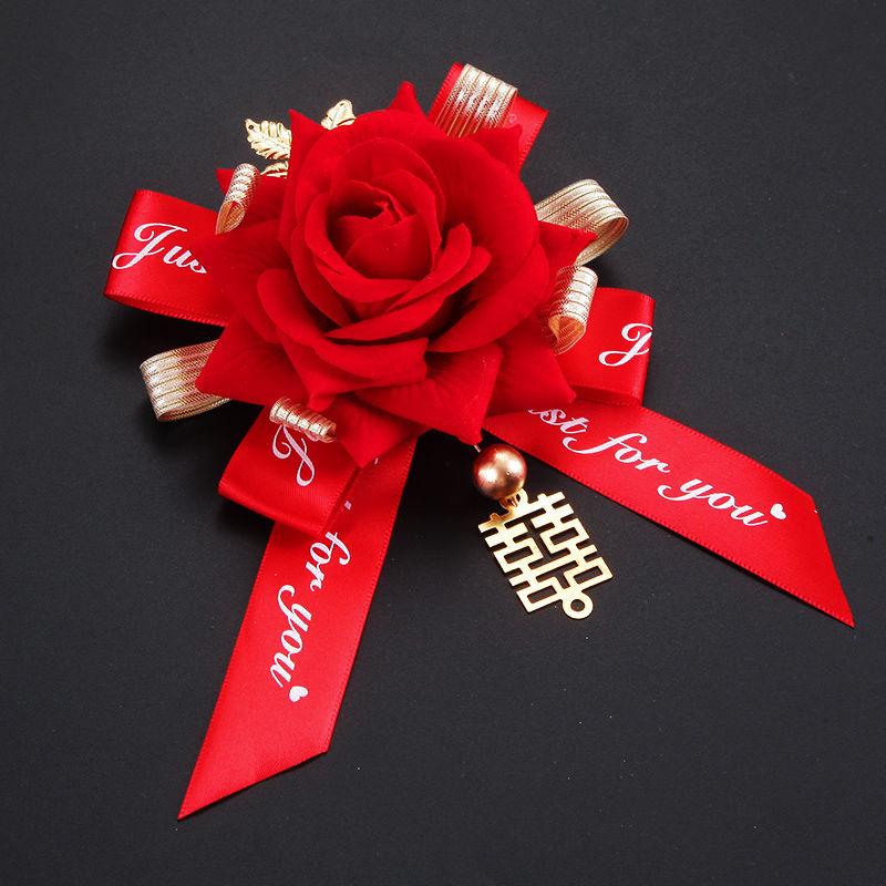 Product Introduction of Đồ Dùng Đám Cưới, Hoa Cài Áo Cao Cấp, Boutonniere Sáng Tạo, Trọn Bộ, Phù Rể Và Phù Dâu, Cô Dâu Và Chú Rể, Phong Cách Châu Âu, Bộ Hoa Cài Áo Đám Cưới 0