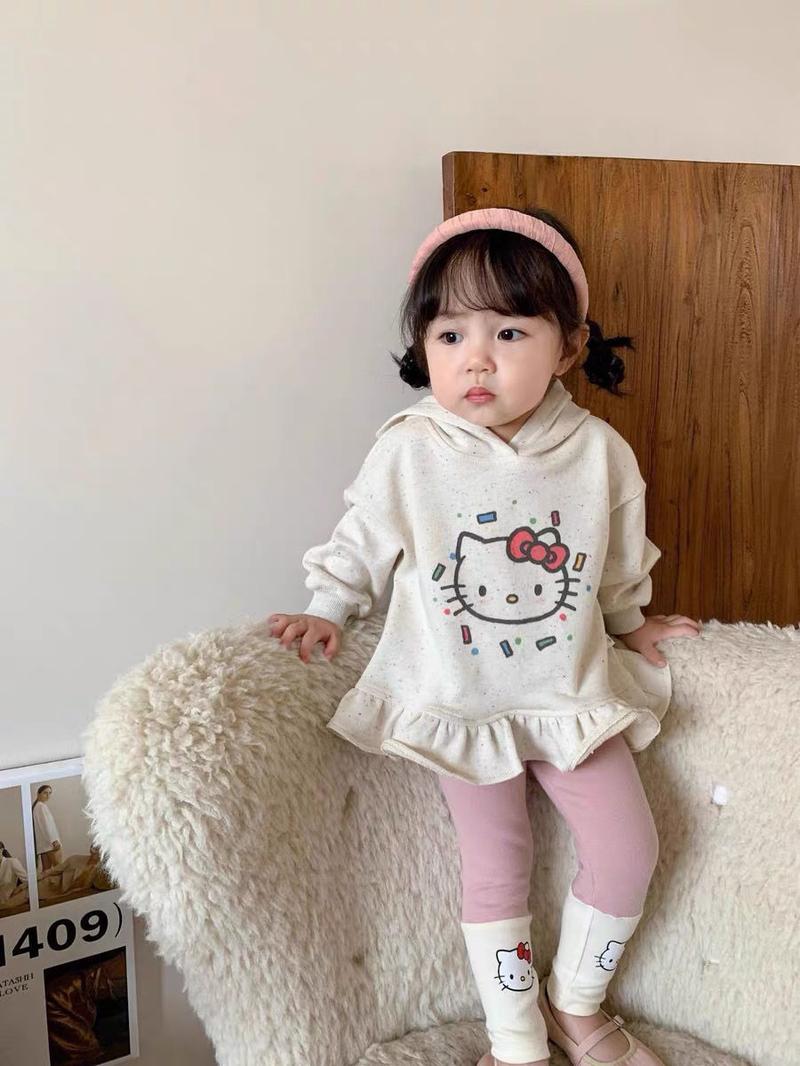 Product Introduction of Bộ Đồ Cho Bé Gái, Phong Cách Hàn Quốc, Áo Len Mũ Dài Trung Bình Hoạt Hình, Quần Áo Mùa Thu, Bộ Hai Mảnh Cho Trẻ Sơ Sinh, 2024 Heo đồ  bé đồ  dưa 8