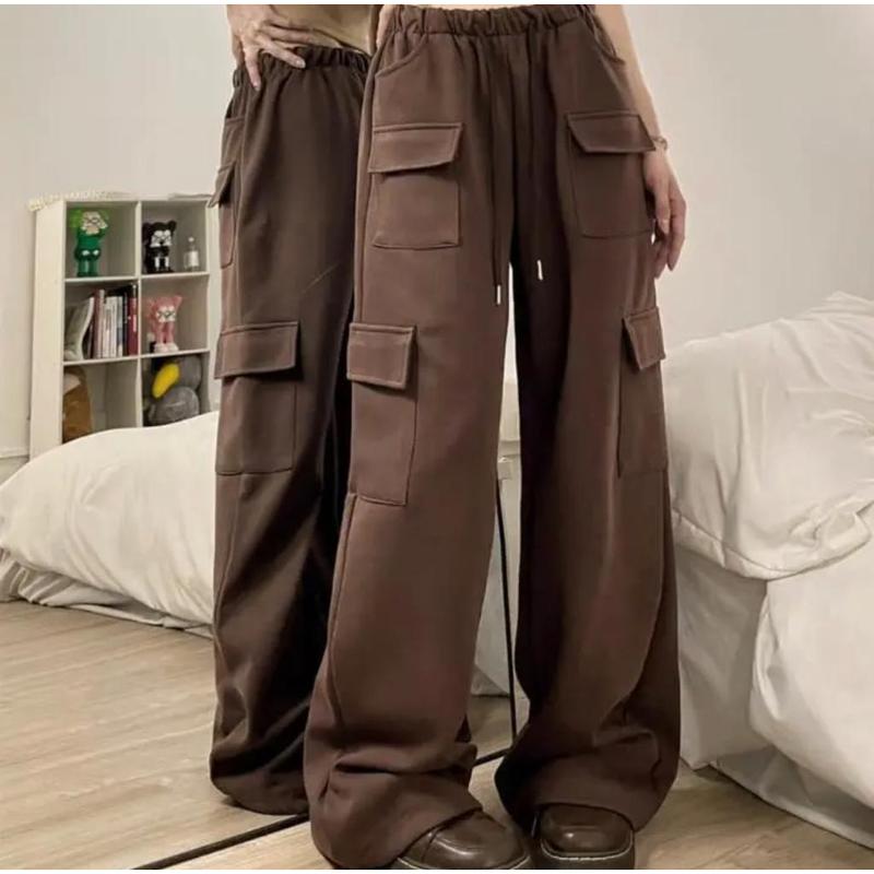 CELANA JOGGER JOOLY BASIC PANTS WANITA CARGO - CELANA PANJANG WANITA KULOT 4