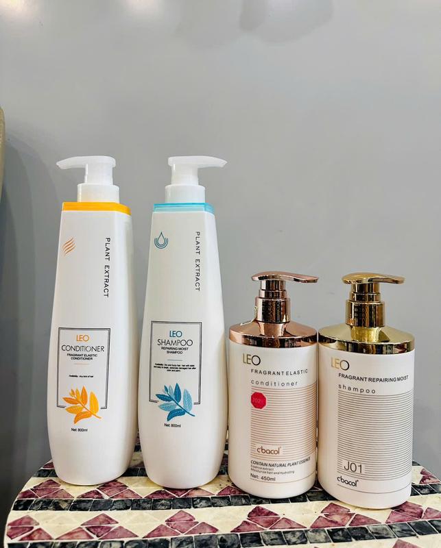 Cặp dầu gội xả LEO 450ml và 800ml phiên bản mới giúp tóc chắc khỏe hơn Chăm Sóc Tóc Nữ