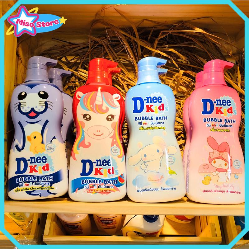  Sữa Tắm Gội Trẻ Em Dnee Kids 350ml Thái Lan - Thơm Dịu Nhẹ Trái Cây Ngọt Ngào Hình Động Vật Dễ Thương 