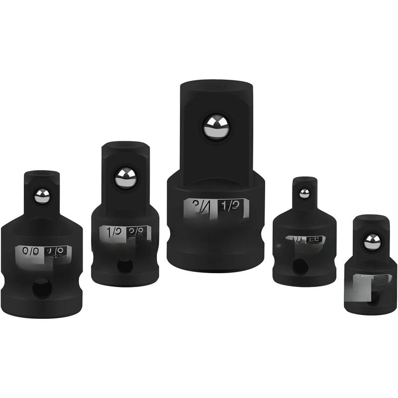 5- Impact Socket Adapter and Reducer Set, 1/4-Inch Hex Shank - TikTok Shop