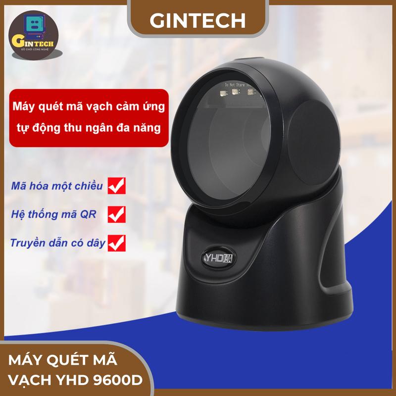 Máy Quét Mã Vạch Đa Tia YHD 9600D Để Bàn Quét Tất Cả Các Loại Mã, Siêu Nhanh Siêu Nhạy phù hợp tất cả các mô hình 2