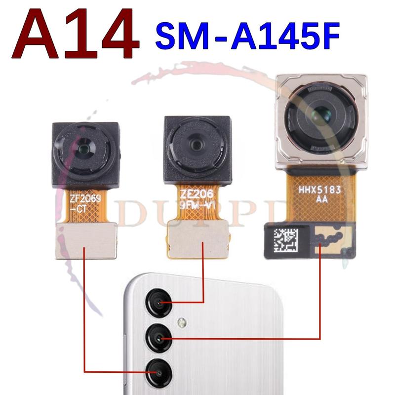 Product Introduction of Full Set Main Back And Front Facing Wide Rear Camera Flex Cable For Samsung Galaxy A14 A145F A145P 9