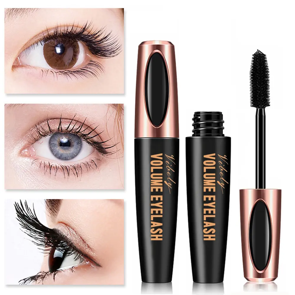 Mascara Dày, Màu Đen Ngầu Không Thấm Nước, Không Nở, Lâu Dài, Tạo Cong, Thời Trang, Bán Chạy