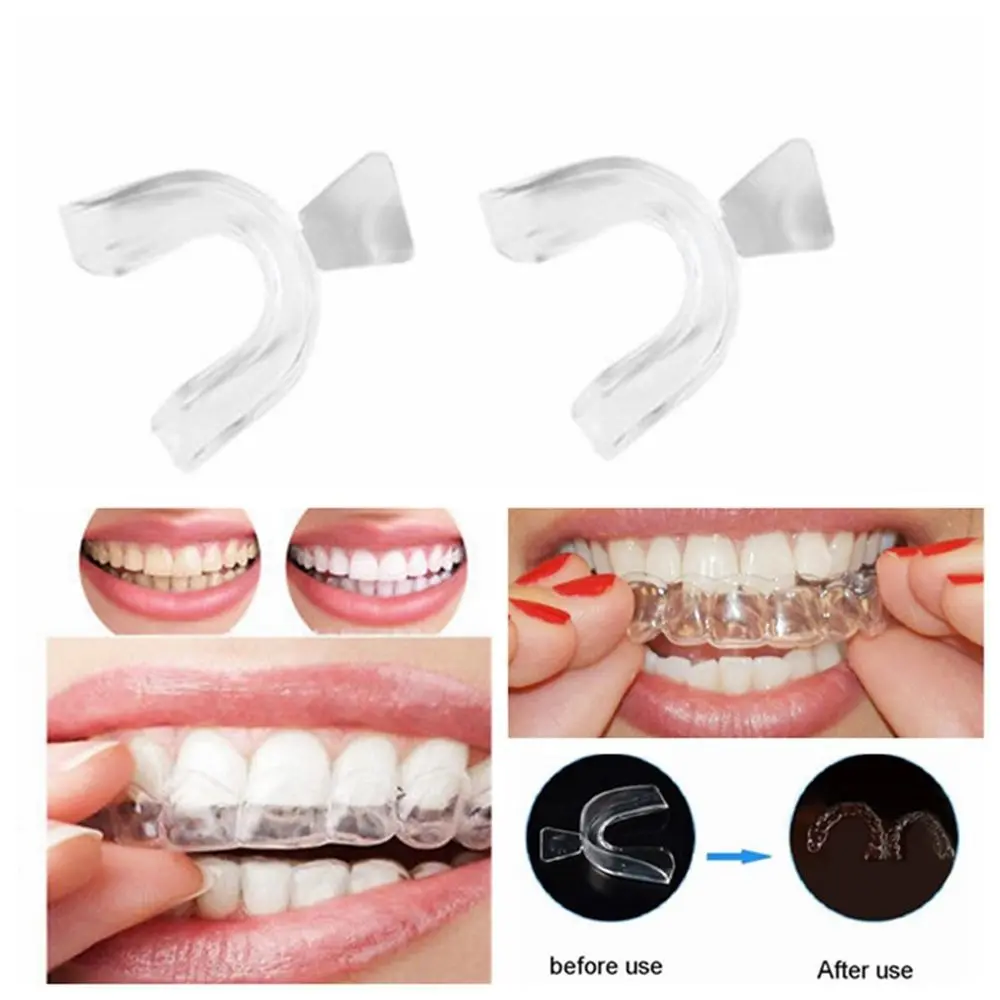 New Silicone Night Mouth Guard Tooth Care Dental Mouthguard Teeth Whitening Thermoforming Removable Gingiva Guard Mouth Trays Oral Hygiene