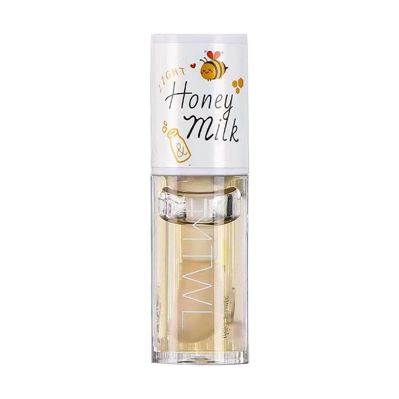 Product Introduction of Long Lasting Moisturizing Lip Oil Honey White Peach Lip Oolong Lines Desalination Tender Repair Moisturizing Cosmetics 15
