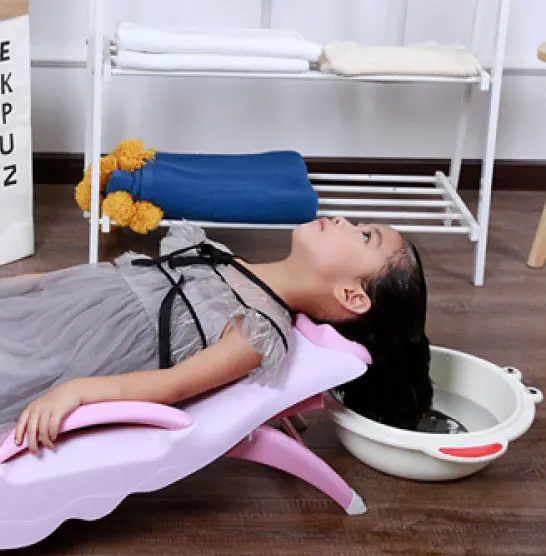 Ghế Gội Đầu Cho Bé, Có Tấm Lót Đỡ Gáy Bé, Điều chỉnh được 4