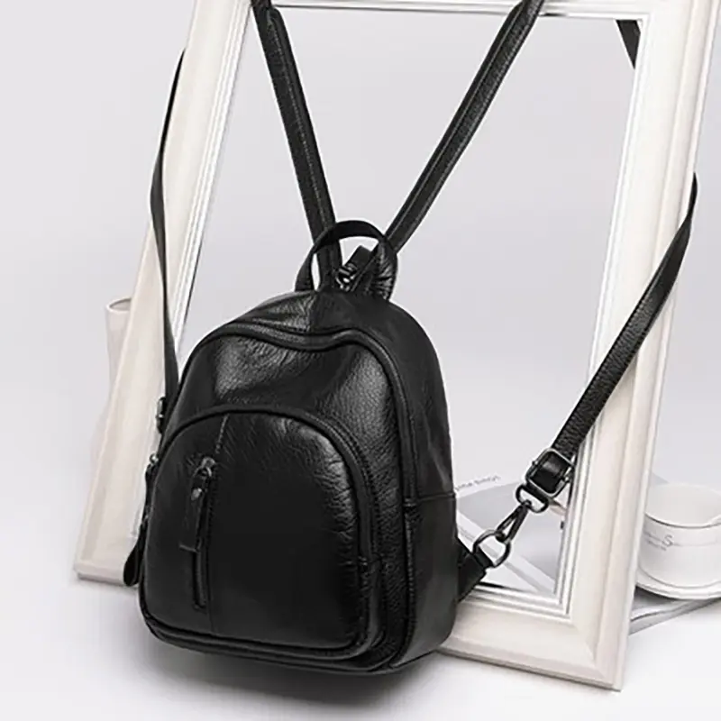 Ba Lô Da PU Mềm, Chống Trộm, Dành Cho Nữ, Túi Đeo Vai Cổ Điển, Ba Lô Du Lịch Mini, Thích Hợp Cho Nữ Và Bé Gái, Lý Tưởng Cho Trường Học