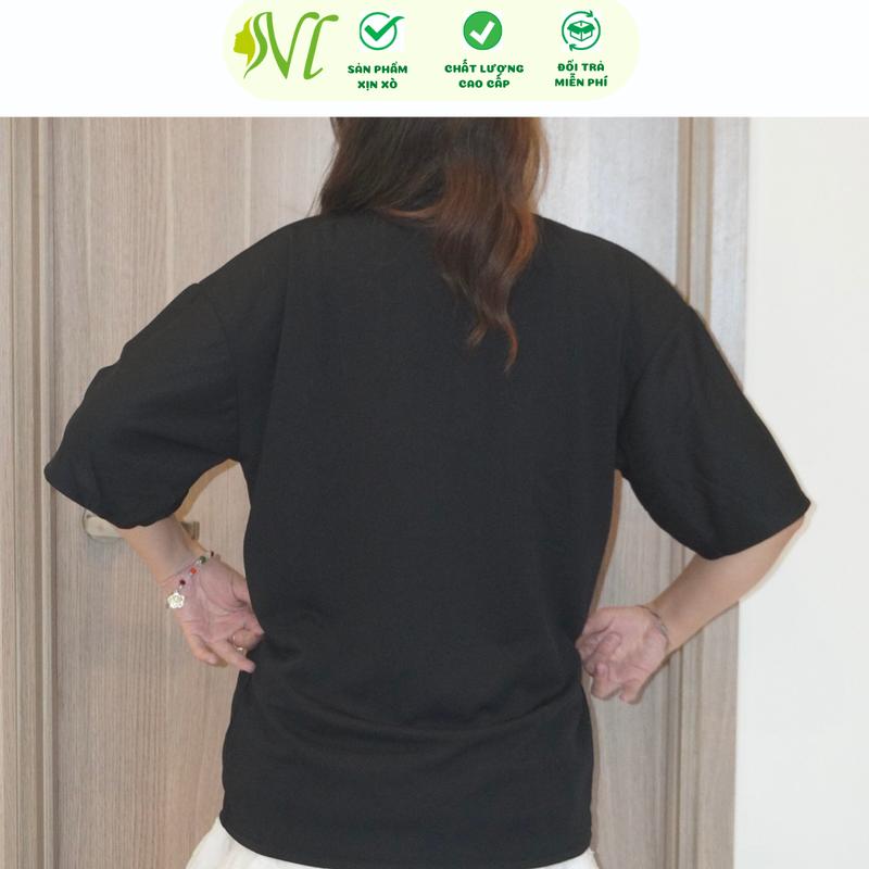 Áo thun cặp đôi nam nữ  áo thun nữ cặp tình yêu tay lỡ unisex ZOM dễ thương - áo phông tình nhân - Ngừ Đẹp Vì Lụa Cotton Voi Lịch 4