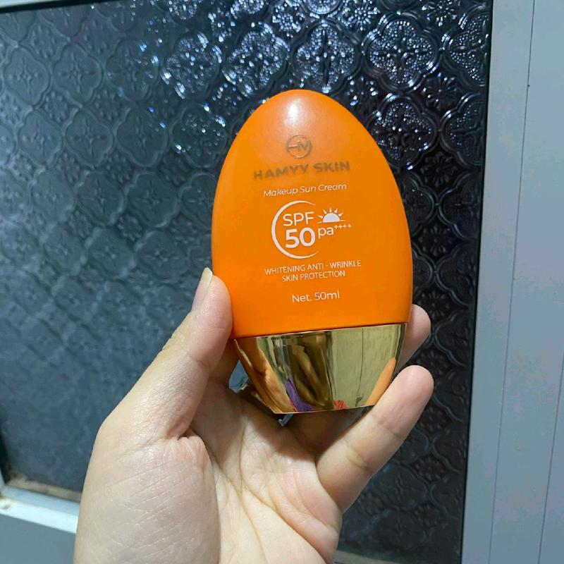 Kem Chống Nắng Phổ Rộng Hamyskin Kiềm dầu 50Ml Skincare 0