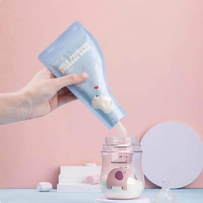 30pcs Subpackage Portable Disposable Freshness Protection Package Milkpowder Pouches Leakproof Sealed Storage Bags 0