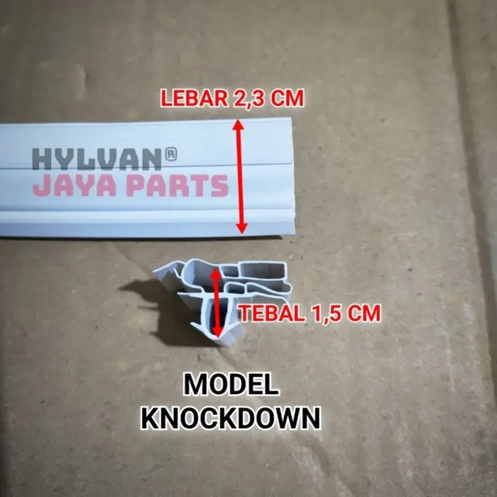GASKET KARET PINTU FRIZER SHARP 112 X 50 CM 1