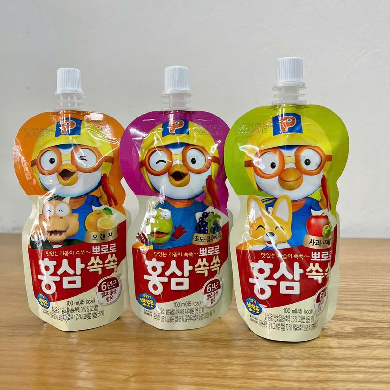 Combo 10 gói nước hồng sâm Paldo vị trái cây bổ sung dưỡng chất giúp bé ăn ngon ngủ ngon 2