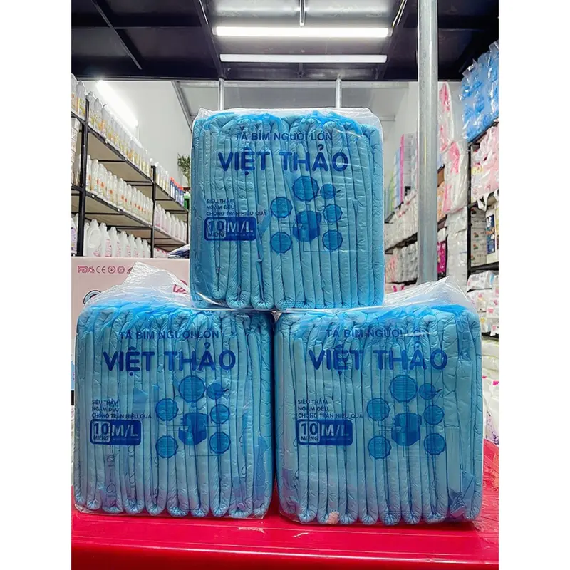 30 miếng tã/bỉm người lớn siêu thấm M/L vòng hông 61-106 cm 1