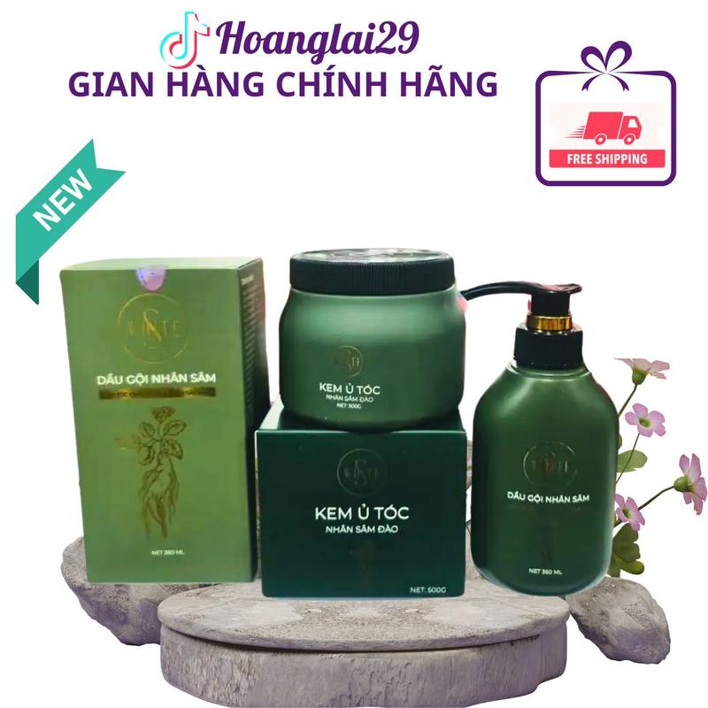 Kem ủ tóc swhite, dầu gội nhân sâm đào swhite cho tóc bồng bềnh Nữ