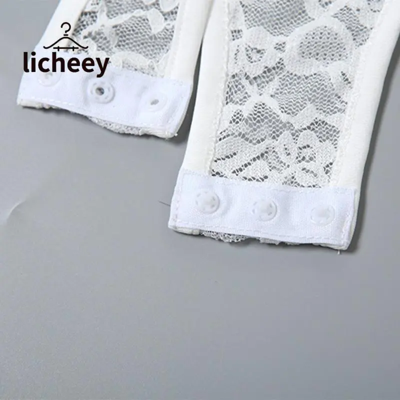 Bodysuit Dây Đeo Spaghetti Dành Cho Phụ Nữ, Họa Tiết Chữ Cái, Không Tay, Cổ Chữ V, Áo Liền Quần, Với Ren Và Lưới, Áo Lót 8