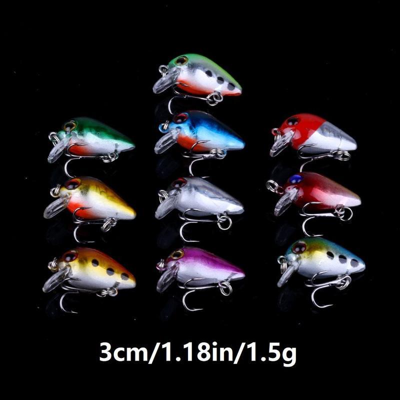 Artificial Fishing Lure (56pcs/set), Mixed Color & Shape Lure with Hook, Portable Outdoor Fishing Accessories for Fishing Enthusiasts, Valentines Day 3