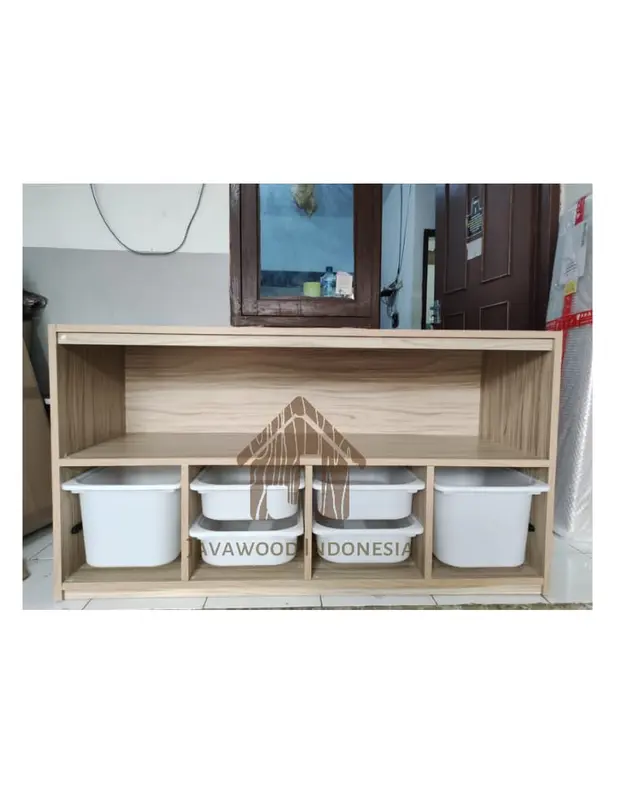 JAVAWOOD INDONESIA MUSI STORAGE TROFAST SERIES (TANPA WADAH PUTIH) kayu 4