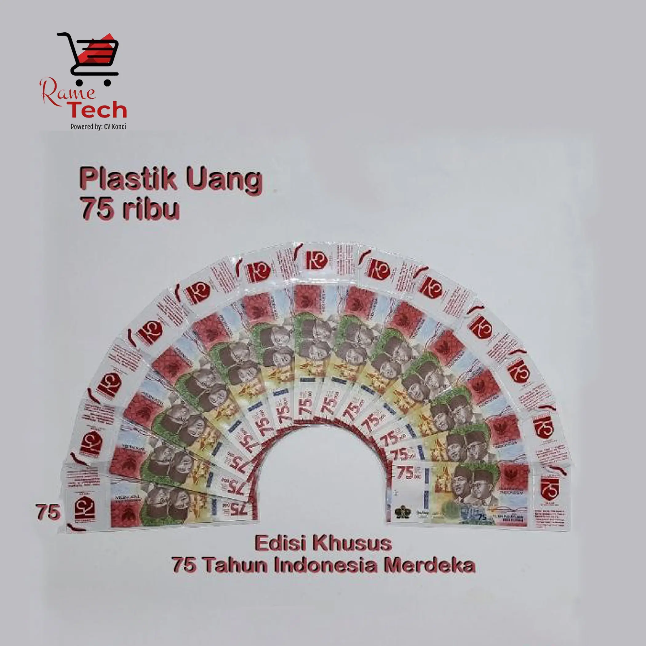 Plastik Sampul Khusus 75K Koleksi Edisi Khusus 75 Tahun Kemerdekaan
