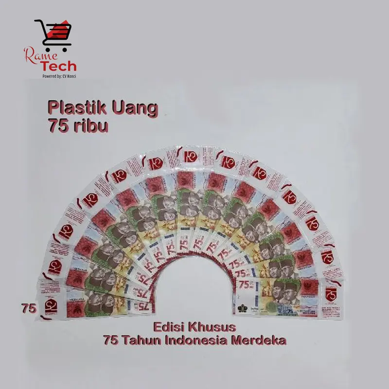 Plastik Sampul Khusus 75K Koleksi Edisi Khusus 75 Tahun Kemerdekaan 0