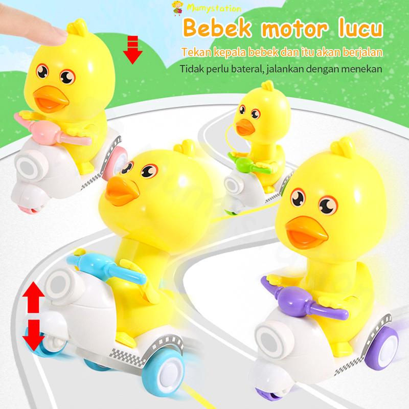 Product Introduction of Mumystation Mainan bebek motor tanpa baterai mainan anak bayi lucu bebek Permainan Plastik Toys Toys 10