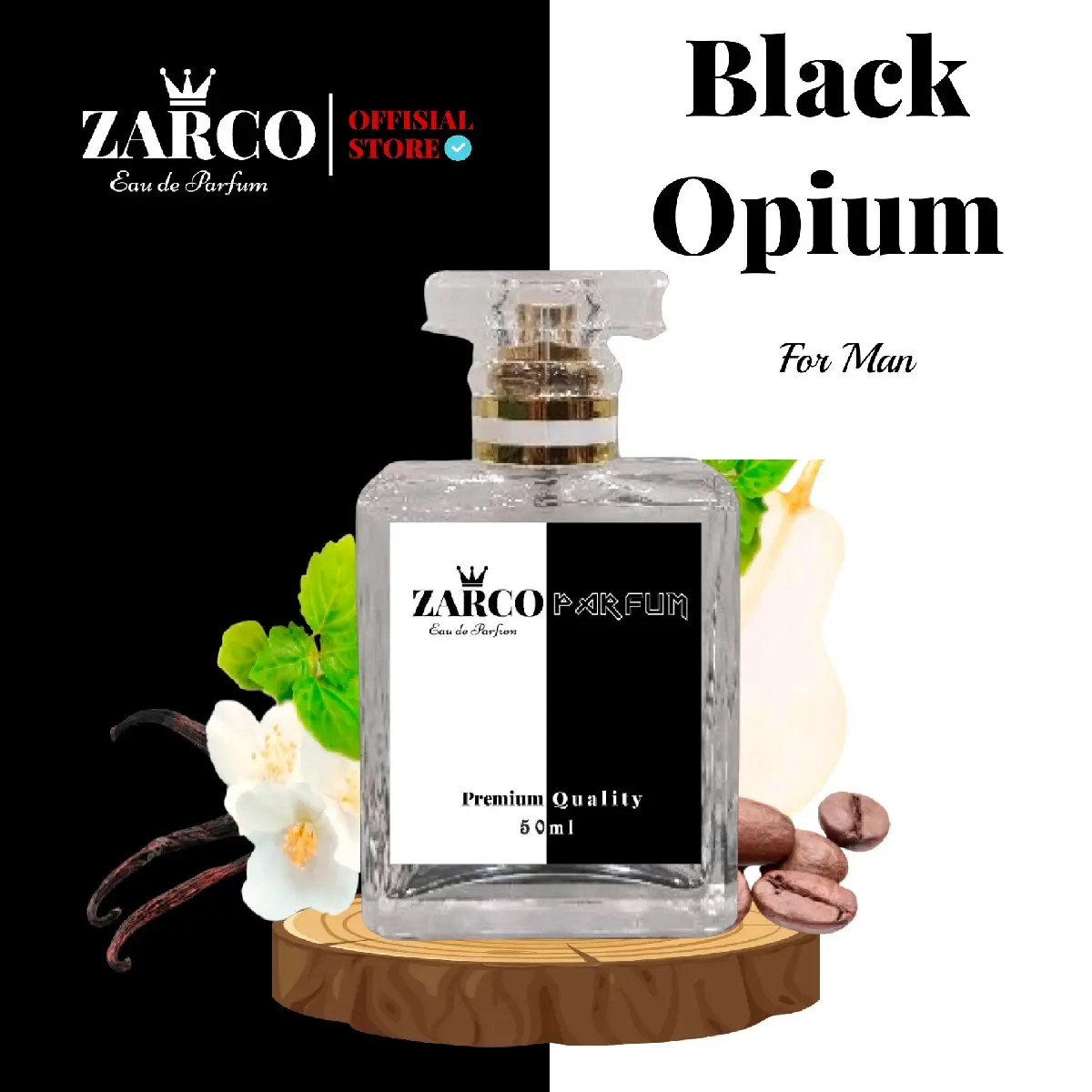 Zarco Parfum - Black Opium Premium Quality
