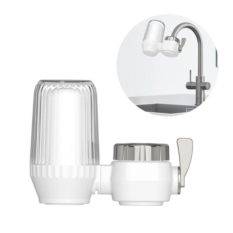 Small Faucet Tap Water Purifier Physical Filtering for Home Kictchen One Filter Element Removable Washable Filter Water Purifier 4