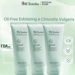 Gel tẩy tế bào chết chiết xuất thảo dược nhẹ SHE Eureka dành cho mọi loại da da nhạy cảm thích hợp cho toàn thân 100g được FDA chấp thuận miễn phí vận chuyển
