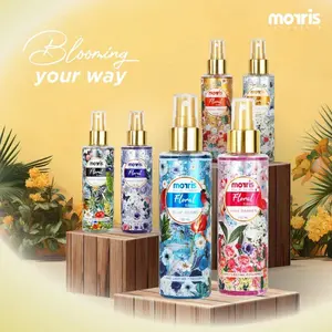 Morris Parfum Cewek EDT Floral Edition 150ml Wangi Bunga & Lily Aroma Segar & Vibrant untuk Tampilan Feminin dan Outgoing Mengandung Jeruk Mandarin dan Bunga Lily