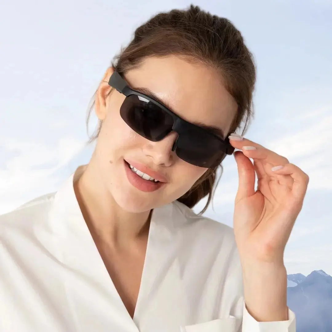Smart Glasses Bluetooth Audio Sunglasses Frame Earphone MP3 Headset Anti-Blue Ray Designer Sunglasses