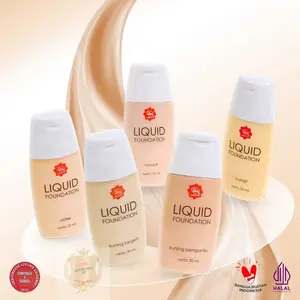 VIVA liquid foundation kuning langsat pengantin natural 30ml