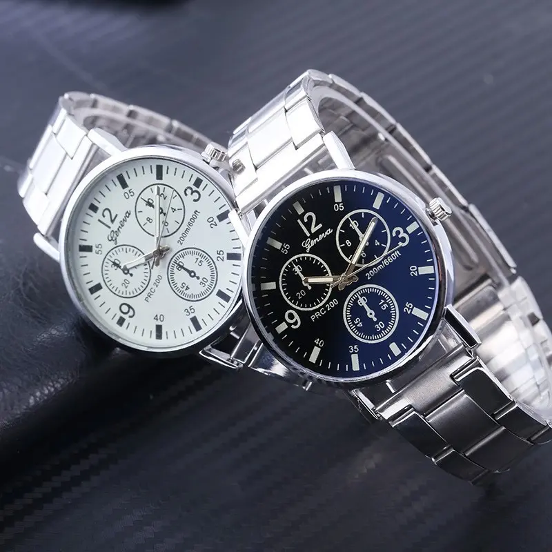 Jam Tangan RANTAI  Jam Tangan Strap Stainless Steel Jam Tangan Pria Terbaru Fashion Pria wanita