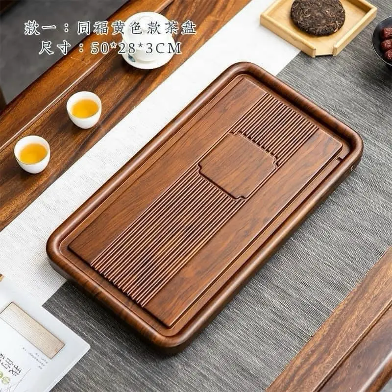 Khay Trà Gỗ Cẩm Lai liền khối