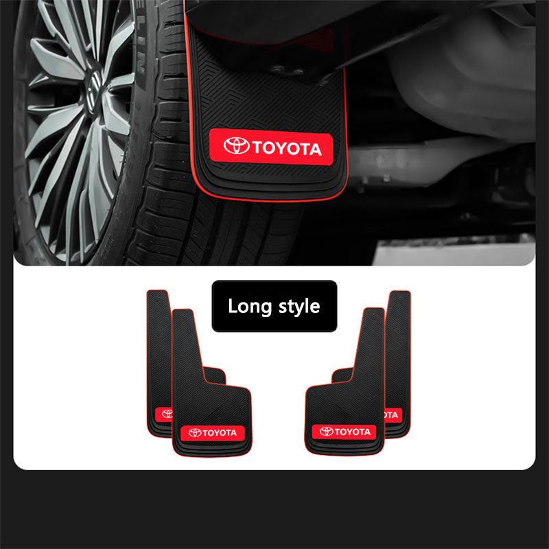 Product Introduction of Suitable for Toyota Camry Corolla Vios Hilux Innova RAV4 Wigo, All Seasons Universal Car Mud Flaps Wide Body Splash Guards. 17