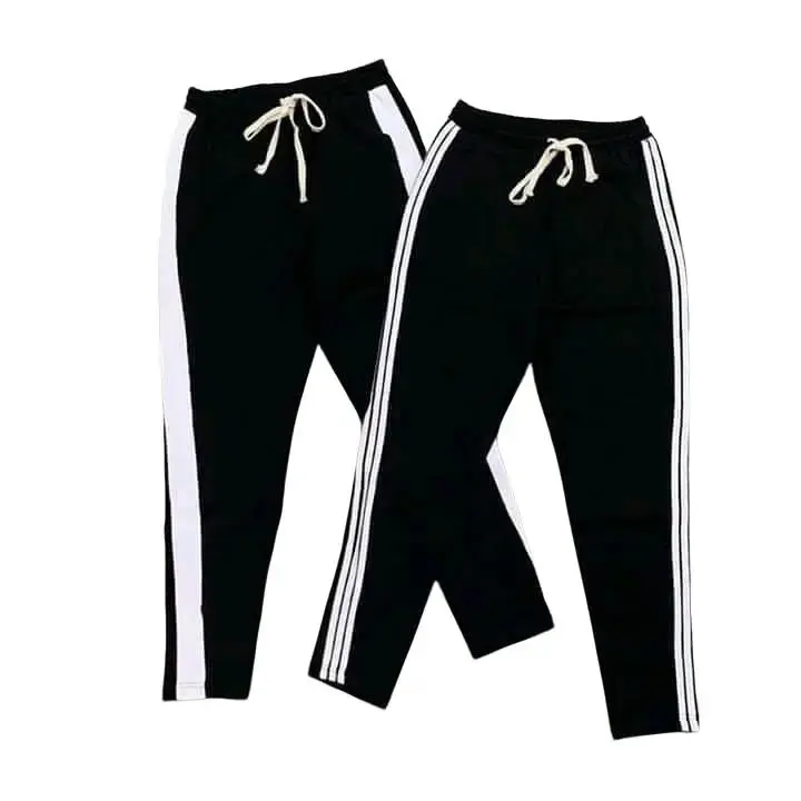Quần thể thao 3 sọc với 1 sọc .Chât thun poly Nam Nữ đều mặc được phong cách hàn quốc unisex menswear pants