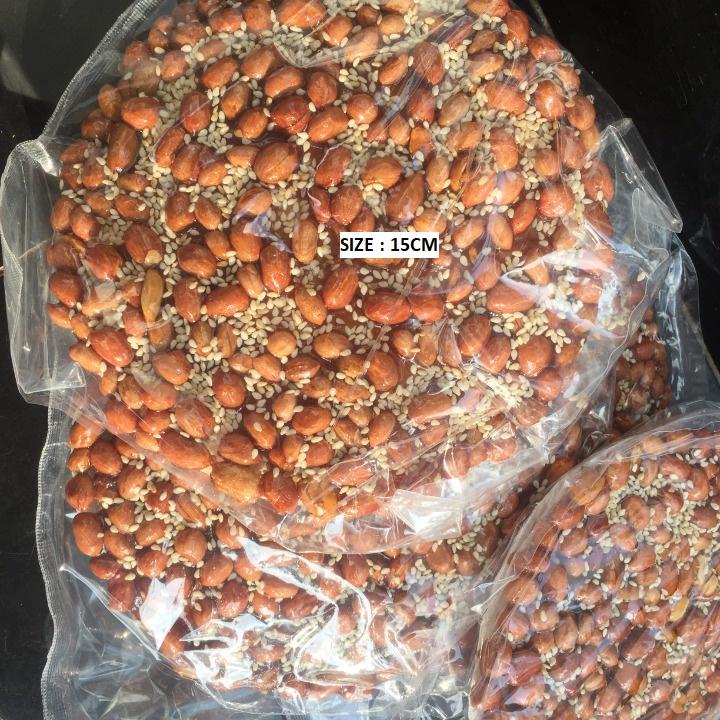 Kẹo Đậu Phộng Nguyên Hạt (Loại Ngon) Loại 15 cm 200gr  Đặc Sản Bình Định Snack Food Ăn Vặt 0