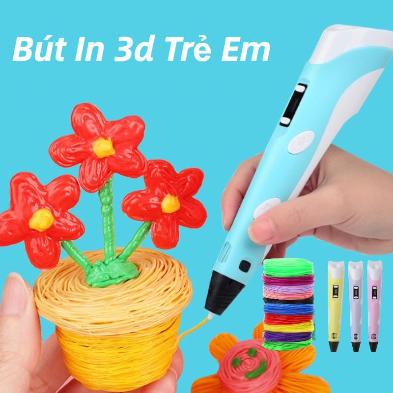 Bút Vẽ 3D Đa Năng - Đồ Chơi Mô Hình An Toàn, Phát Triển Tư Duy Sáng Tạo & Kỹ Năng Vận Động, Quà Tặng Trẻ Em