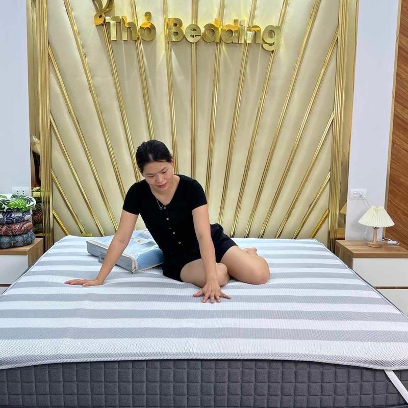 Chiếu điều hoà Hanna Hàn Quốc, model DH-HAN003 vải lanh vn vải không dệt trúc mây 5